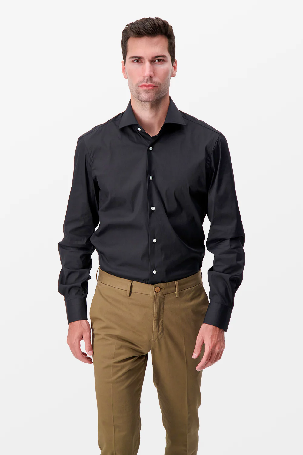 Barba Napoli Black Classic Shirt - Image 2