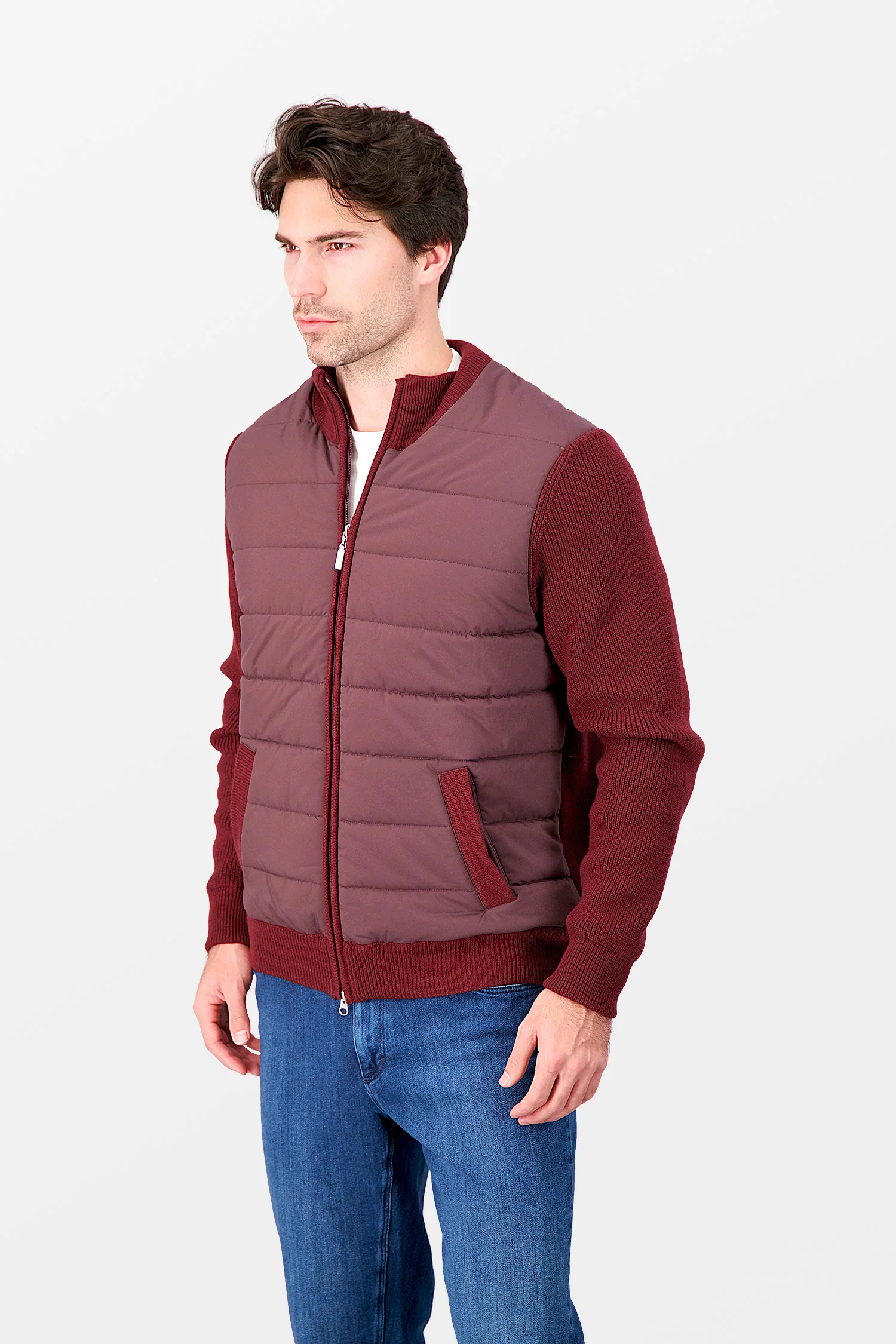 Barba Napoli Burgundy Sweater - Image 4