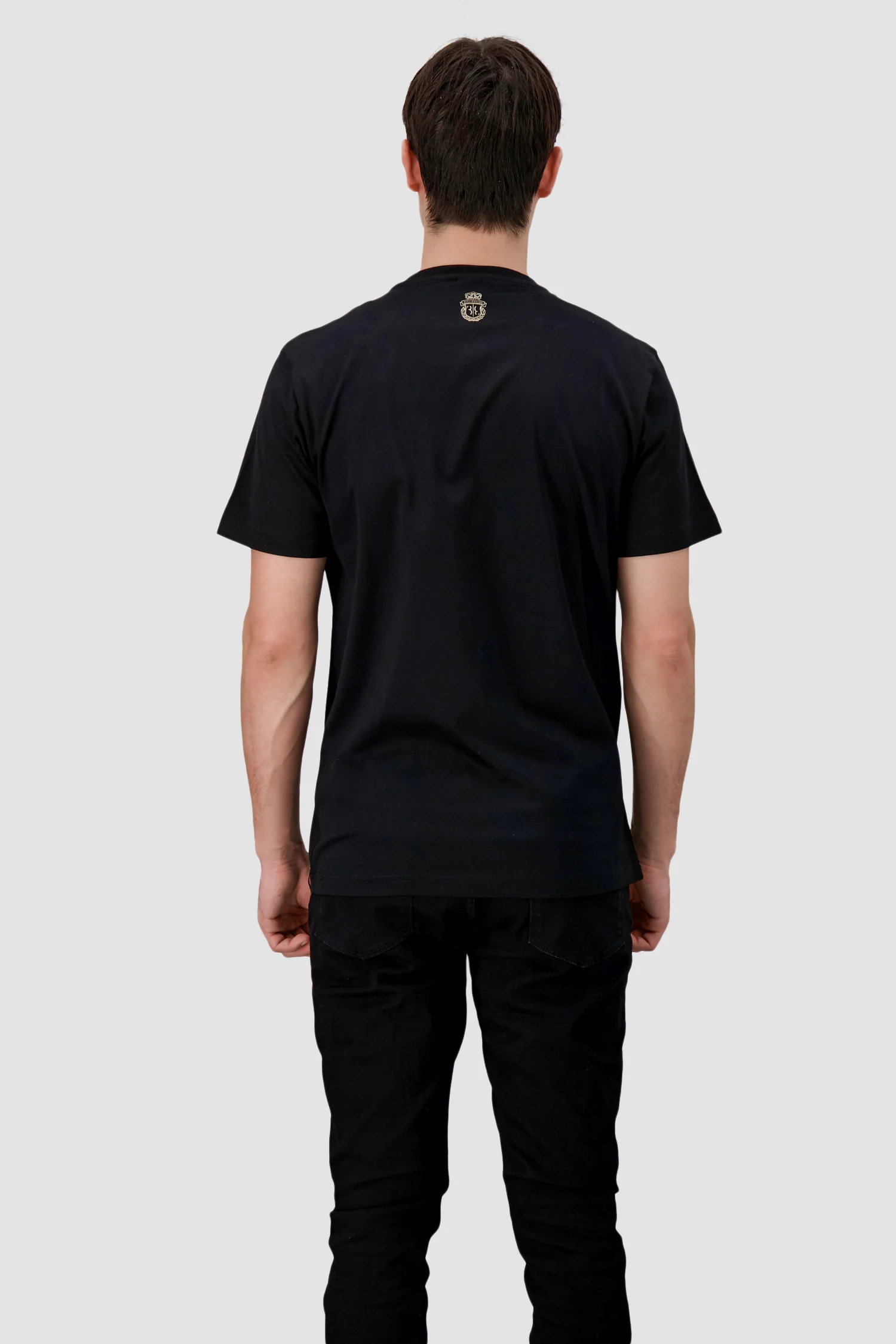 Billionaire Black/Gold SS Lion Round Neck T-Shirt - Image 6