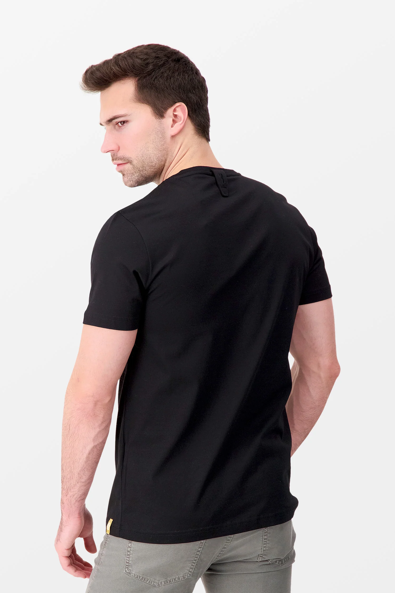 Billionaire Black SS Logos Round Neck T-Shirt - Image 5