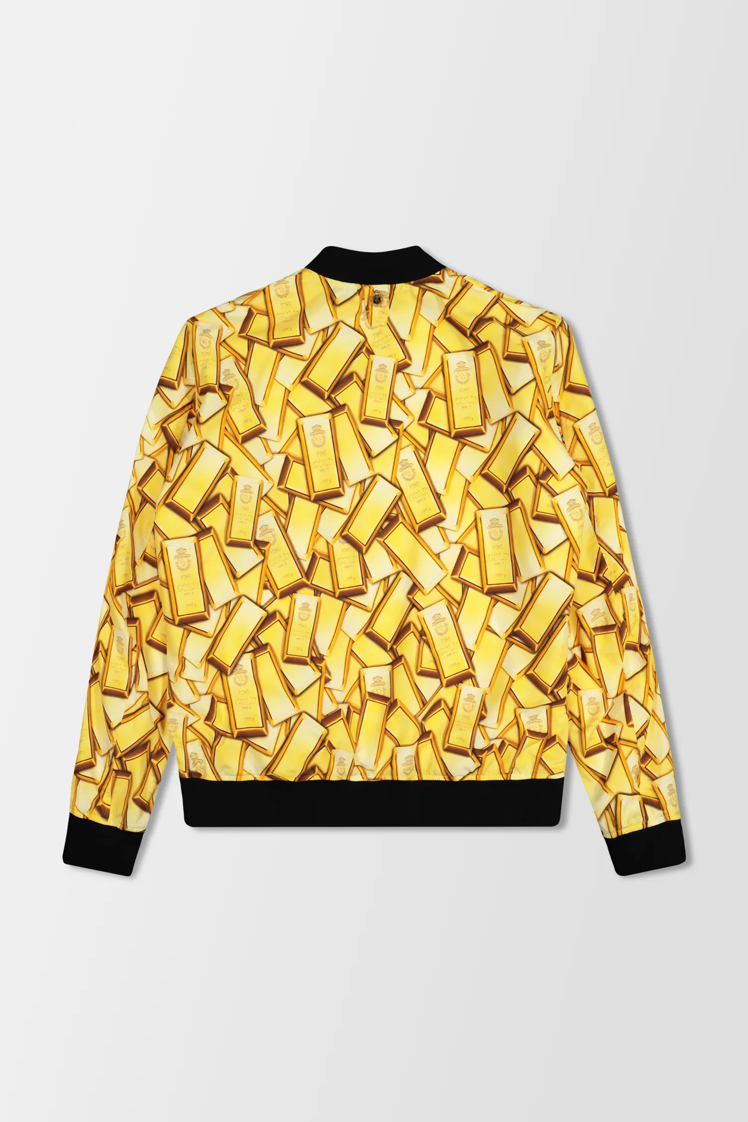 Billionaire Gold Bomber Jacket - Image 2