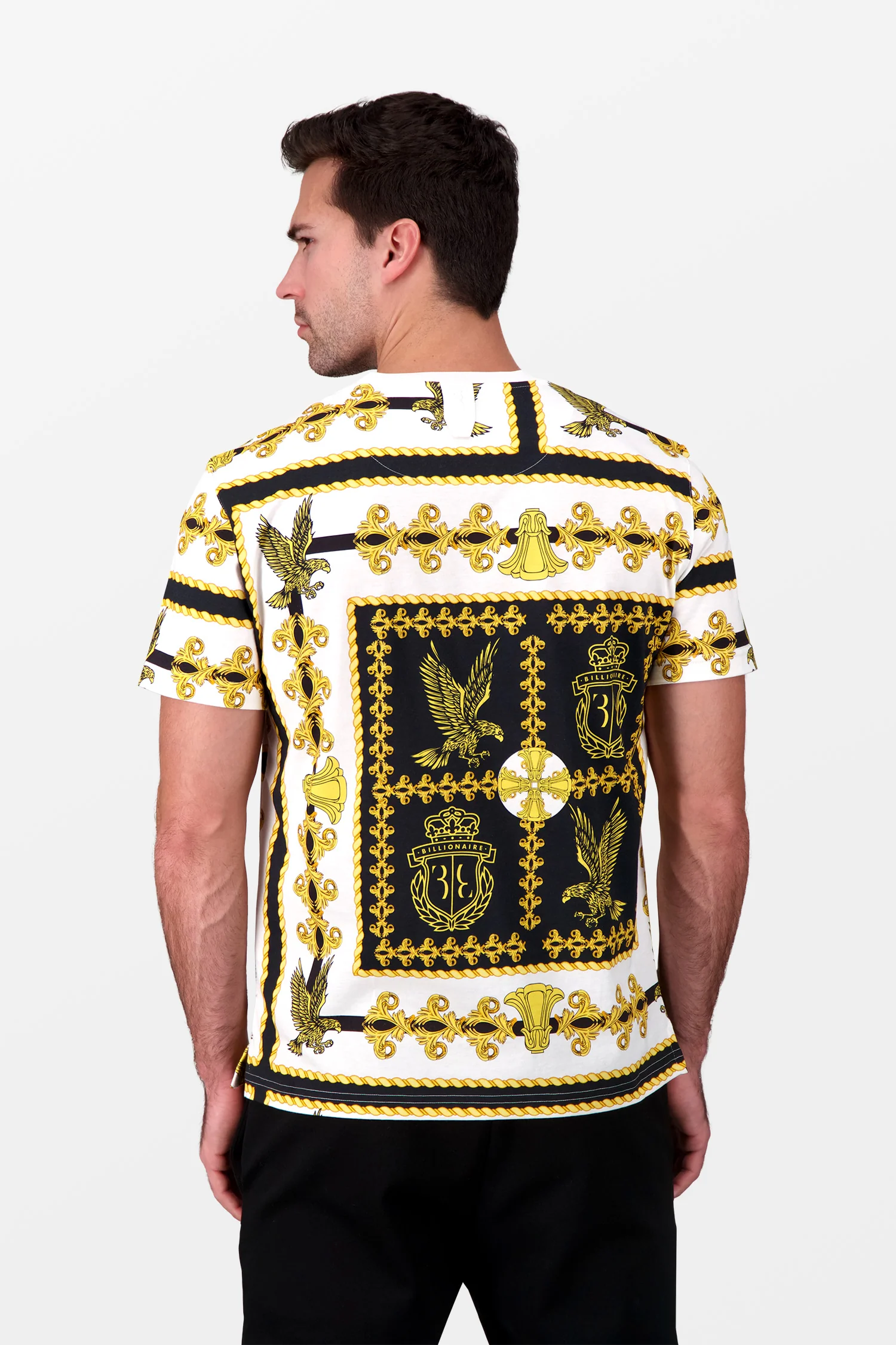 Billionaire White Falcon T-Shirt - Image 6