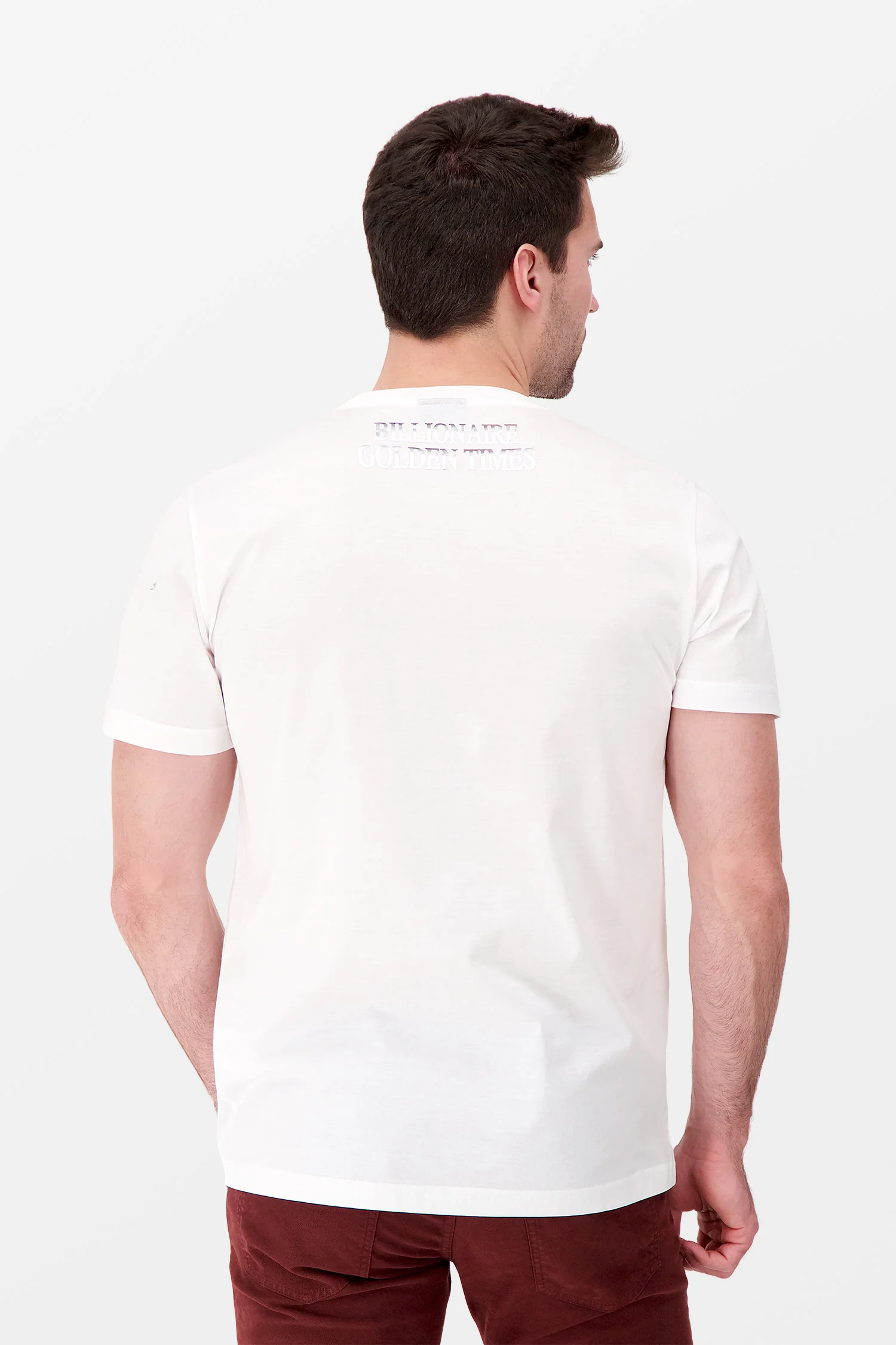 Billionaire White SS Money T-Shirt - Image 5