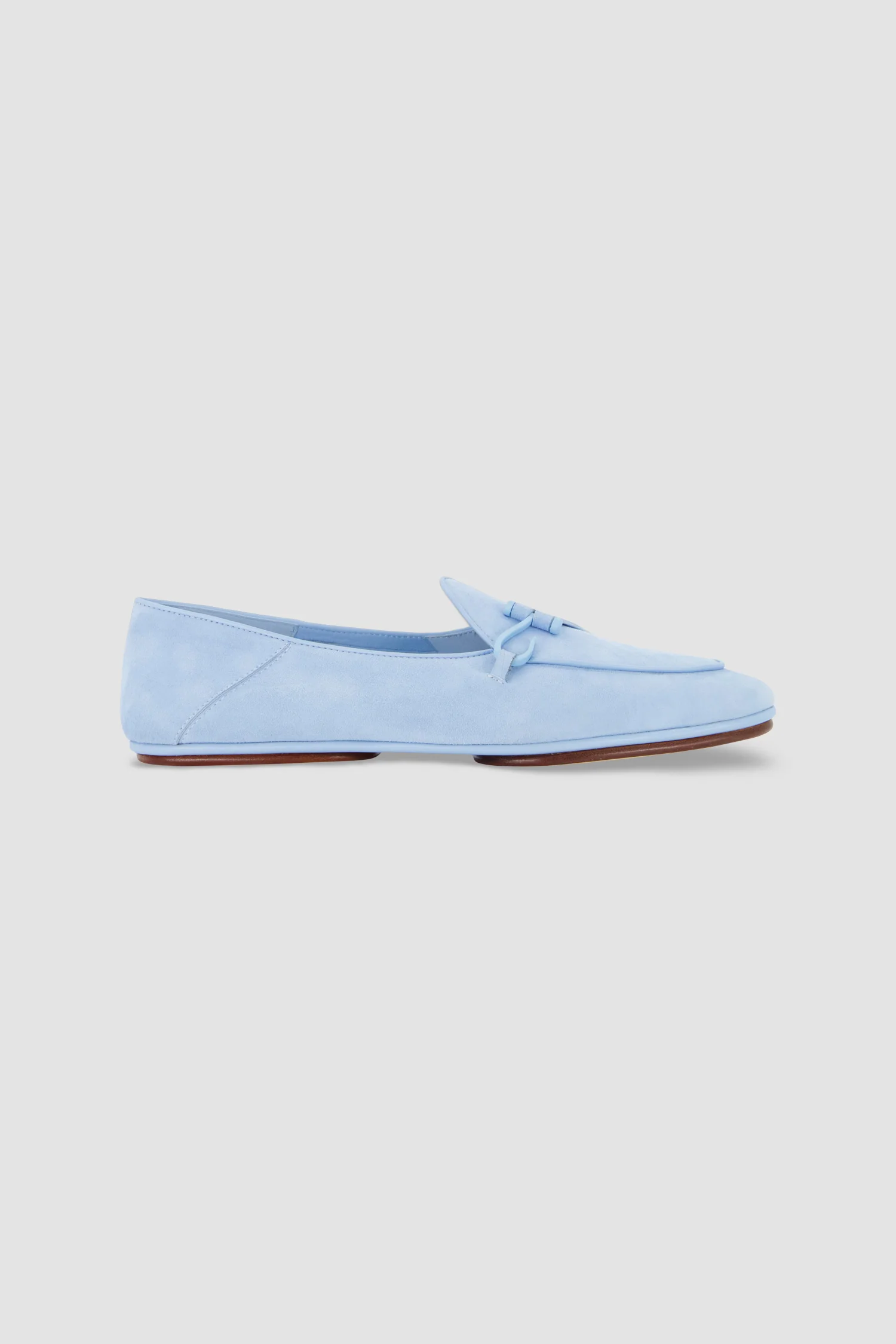 Edhen Milano Comporta Fly Light Blue Suede Loafers - Image 3