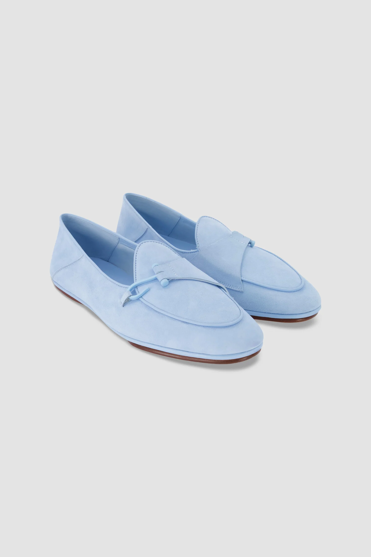 Edhen Milano Comporta Fly Light Blue Suede Loafers - Image 7