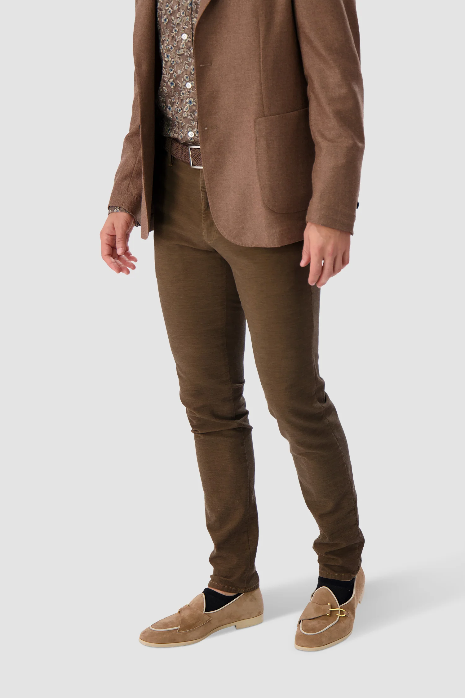 Edhen Milano Comporta Go Beige Suede Loafers - Image 8