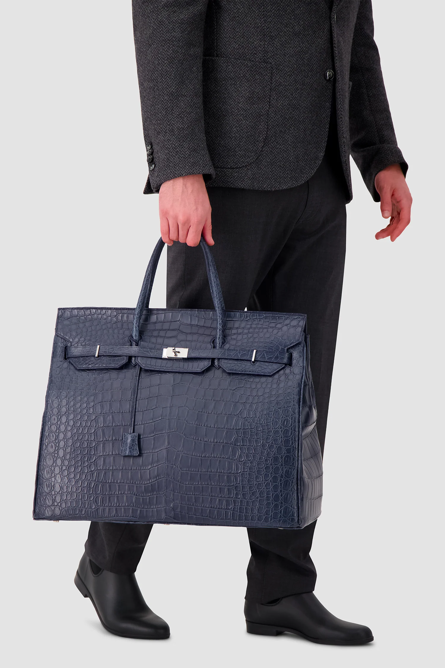 Hettabretz Porosus Travel Bag - Navy - Image 10
