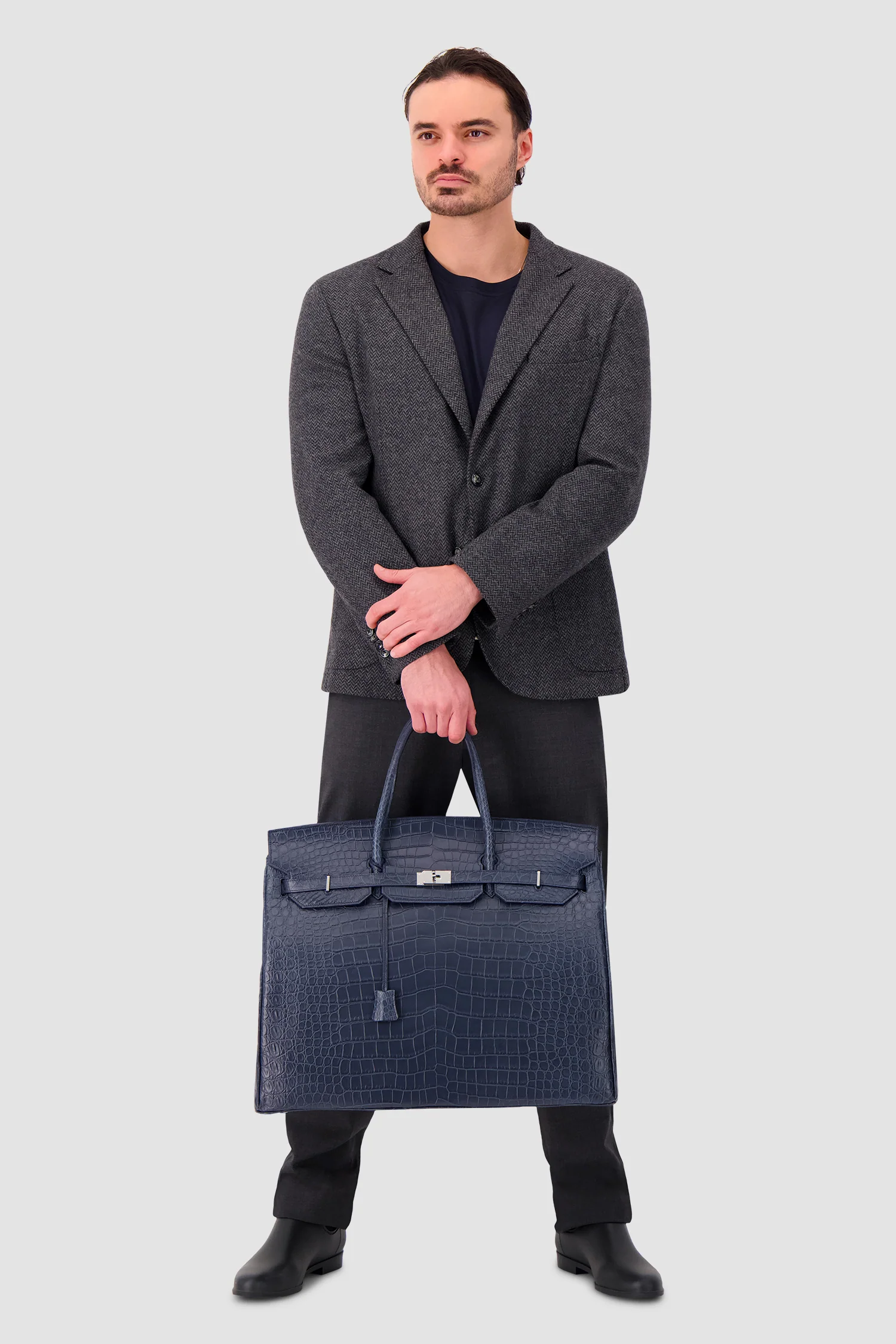 Hettabretz Porosus Travel Bag - Navy - Image 6