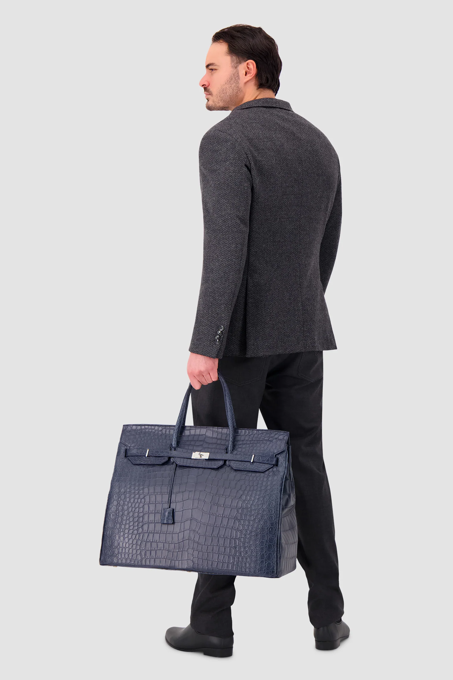 Hettabretz Porosus Travel Bag - Navy - Image 9