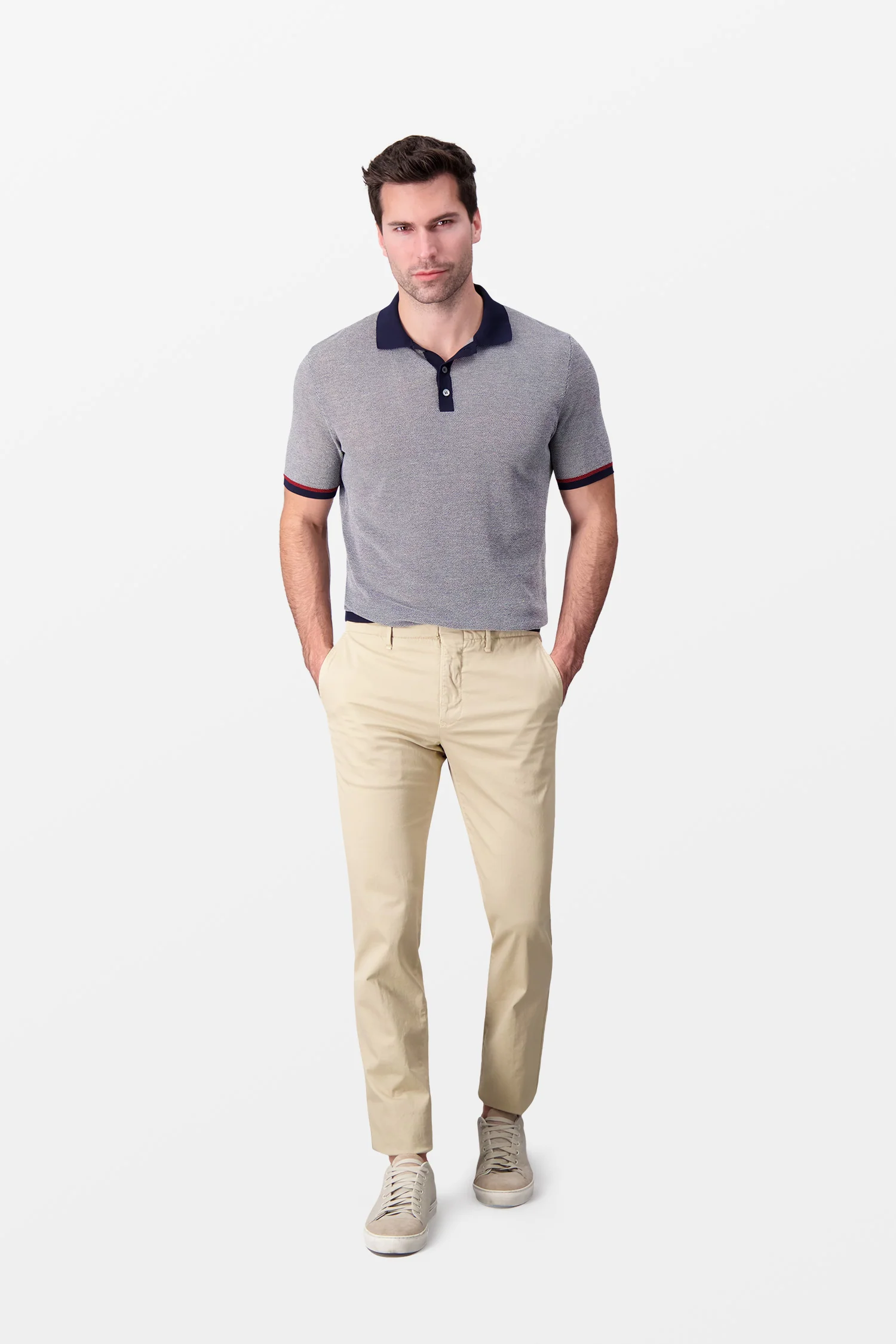 Incotex Beige Slacks - Image 6