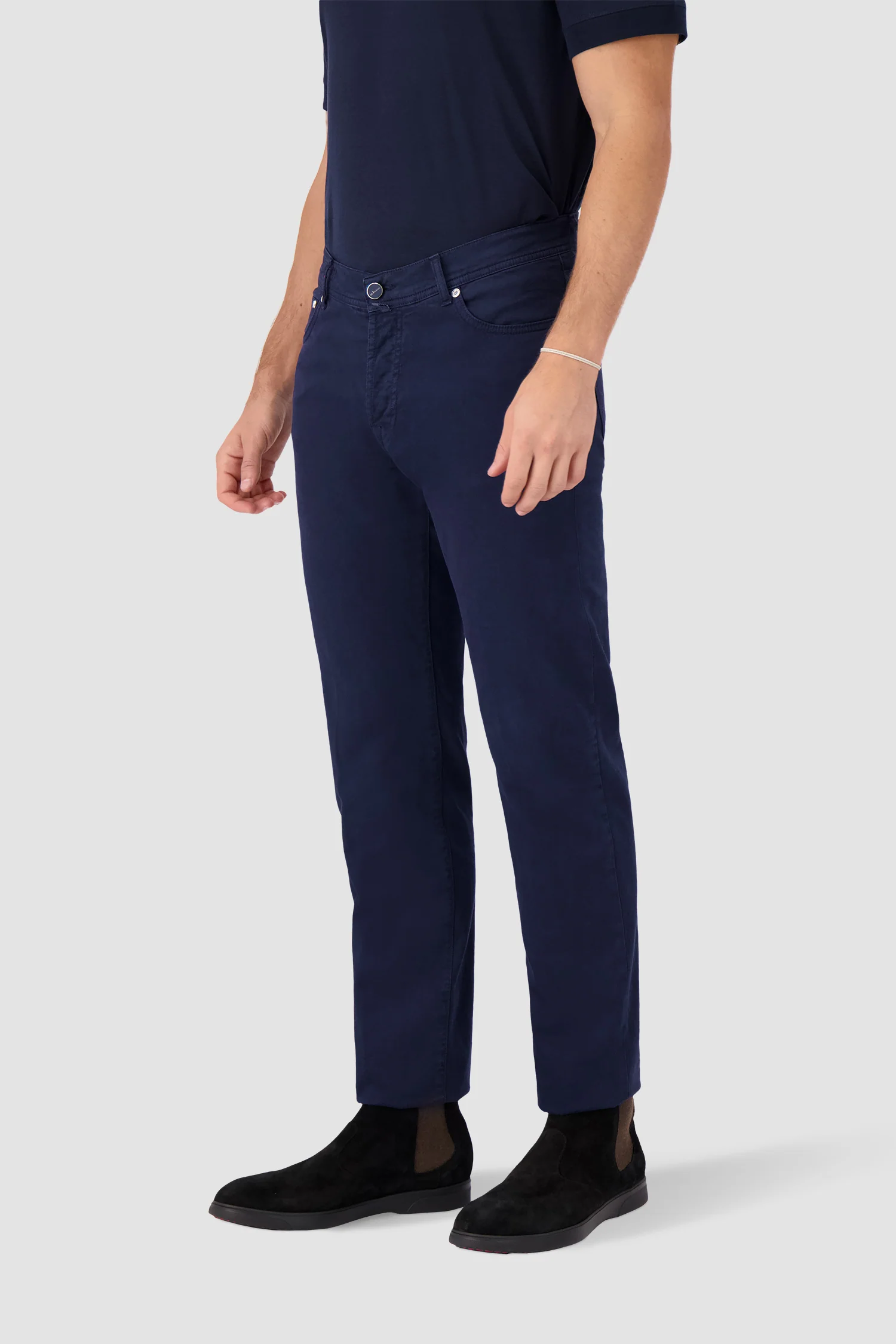 Kiton Blue Trousers - Image 4