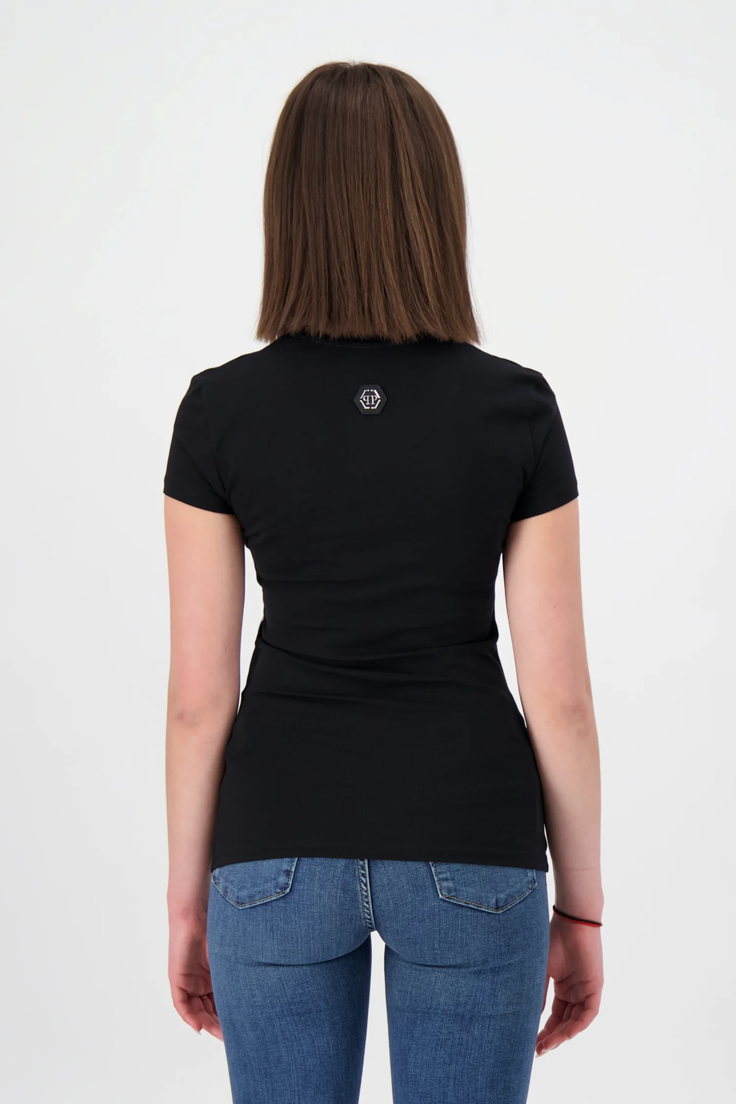 Philipp Plein Black Round Neck SS Teddy Bear T-Shirt - Image 3