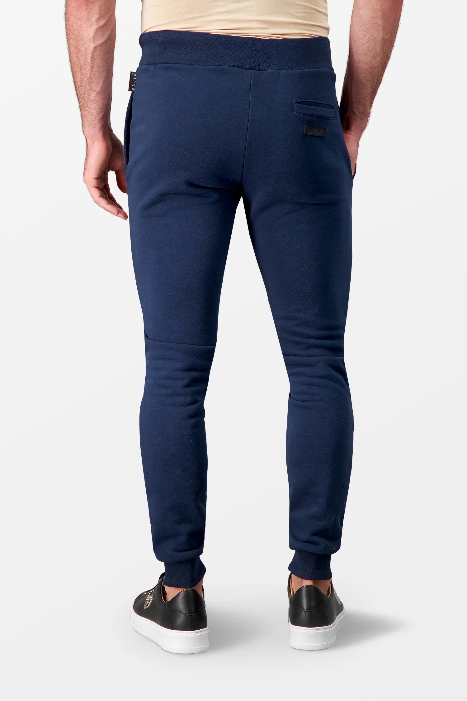 Philipp Plein Navy Jogging Trousers - Image 4