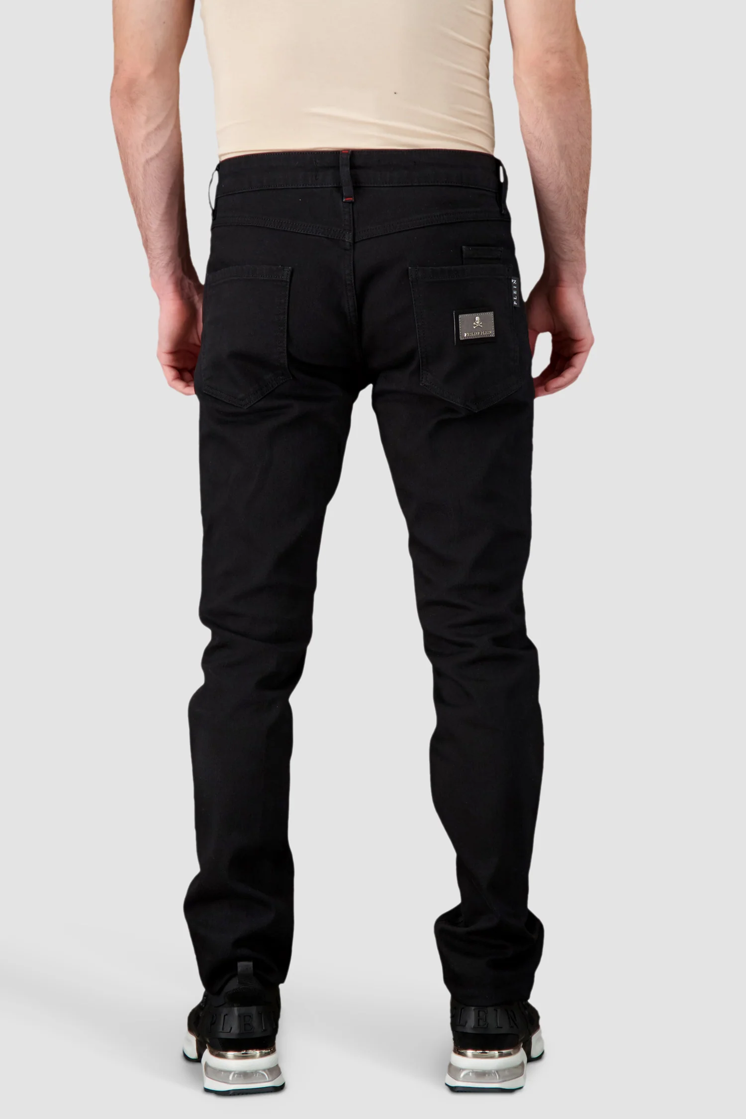 Philipp Plein Super Straight Cut Denim PP Jeans - Image 4
