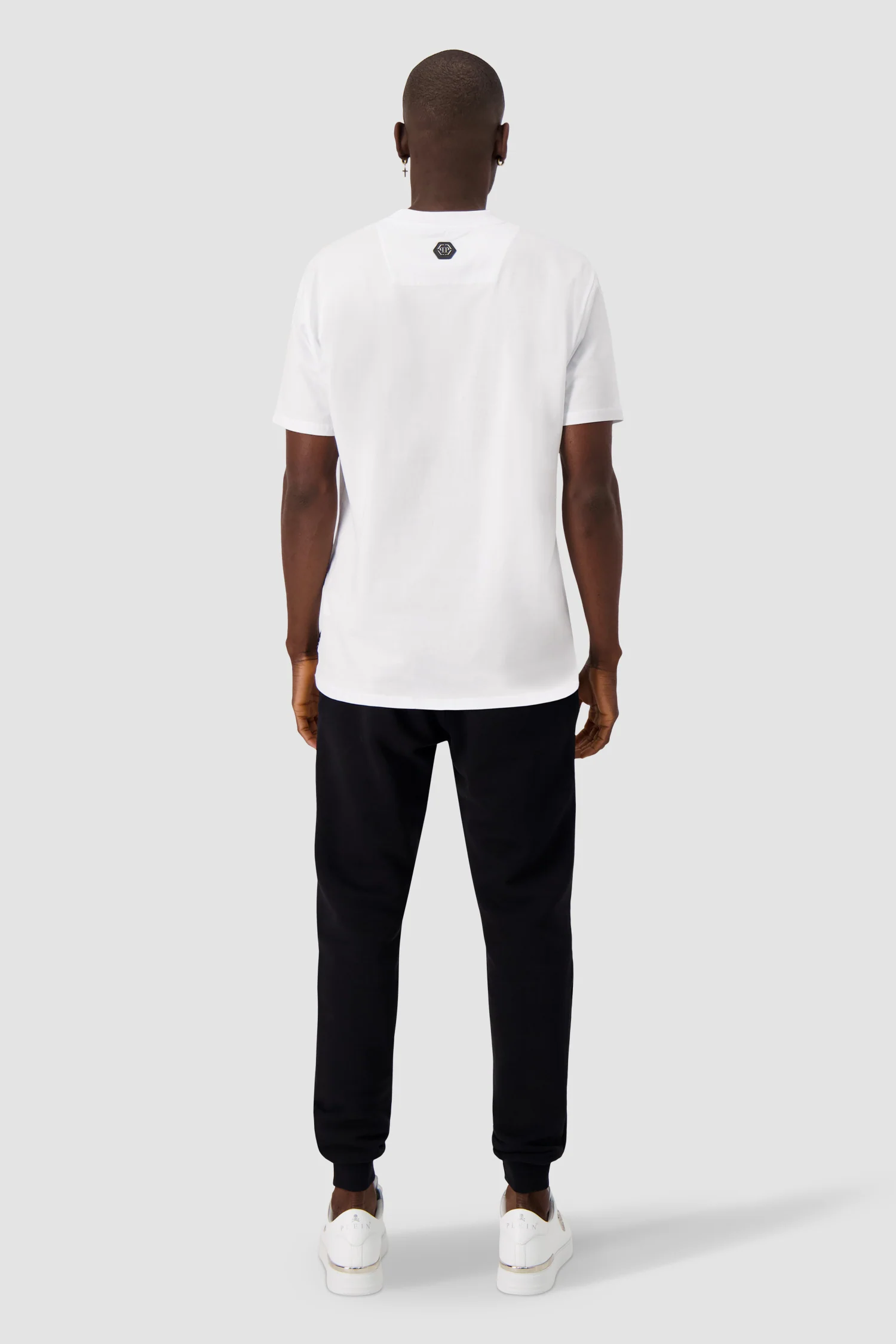 Philipp Plein White Round Neck SS T-Shirt - Image 5