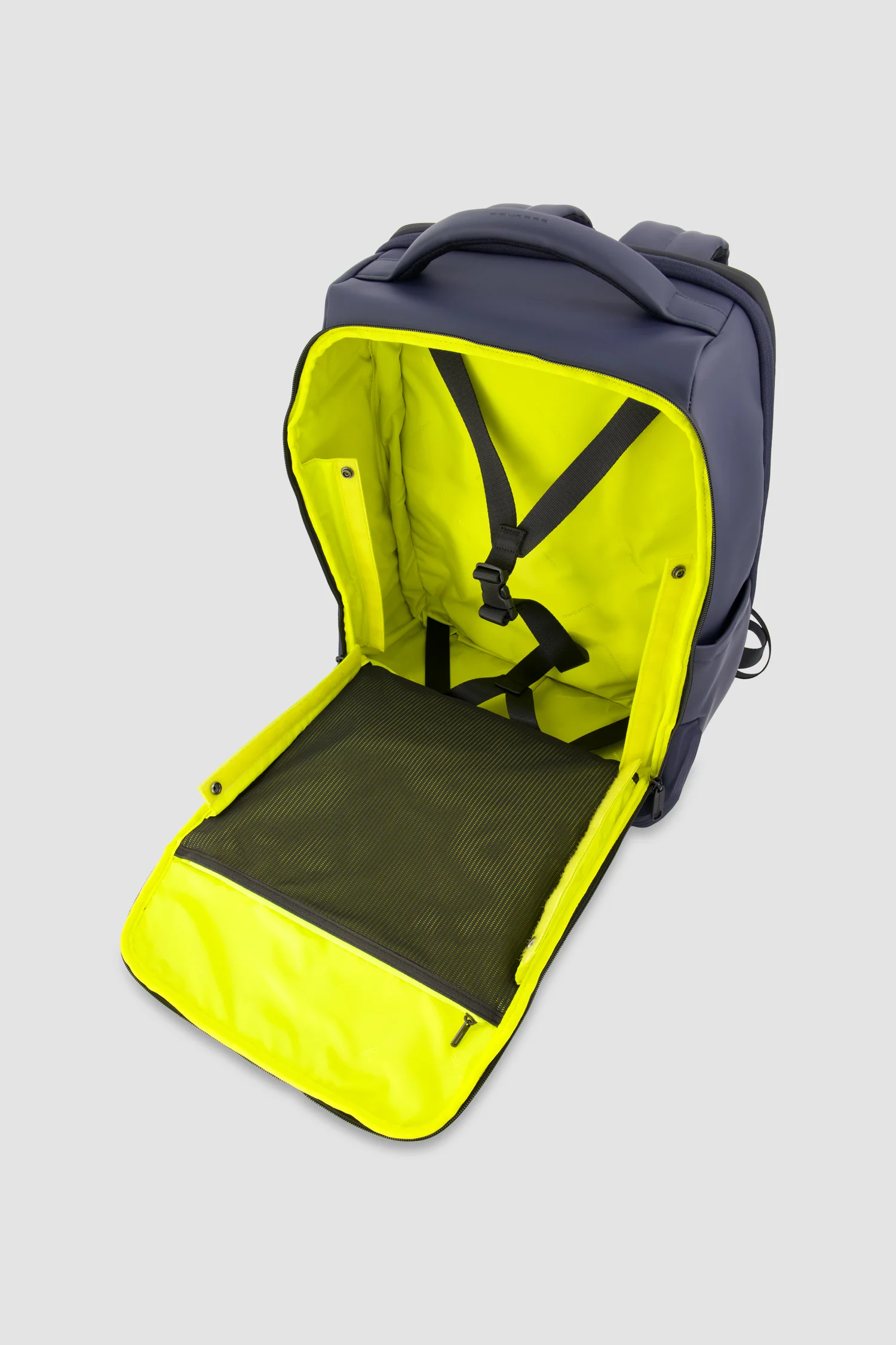 Piquadro Navy Travel Laptop Backpack - Image 4