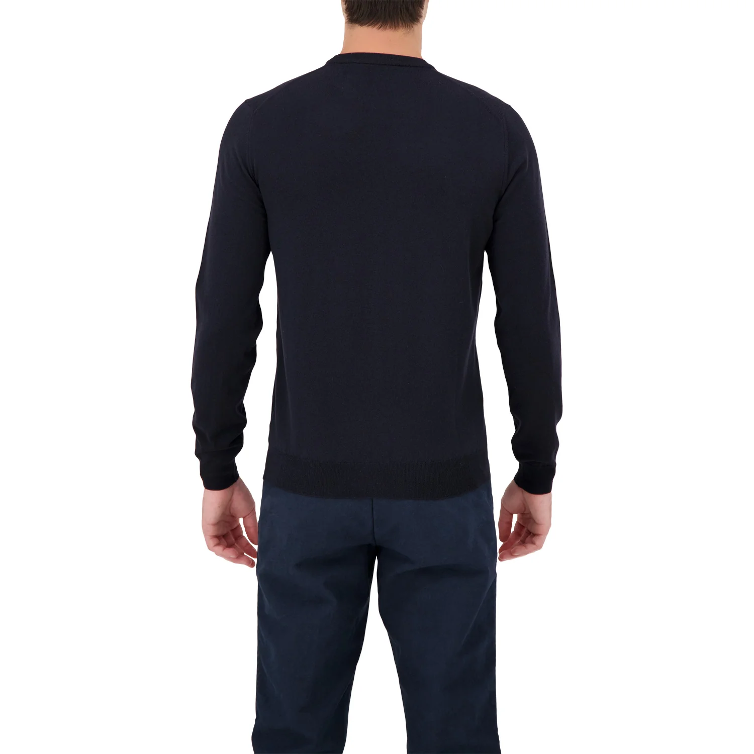 Zanone Navy Sweater - Image 5