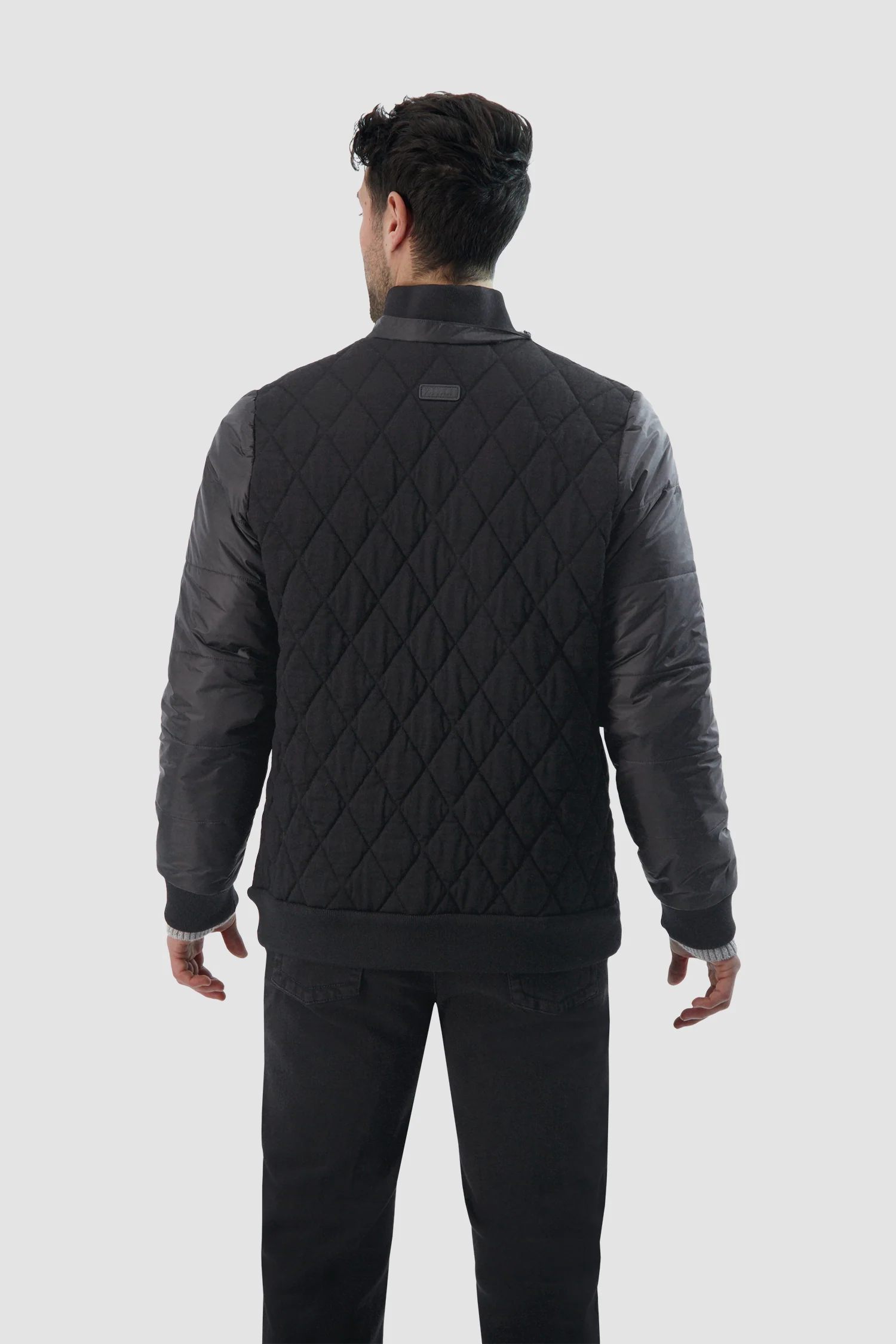 Zilli Black Mock Neck Jacket - Image 4