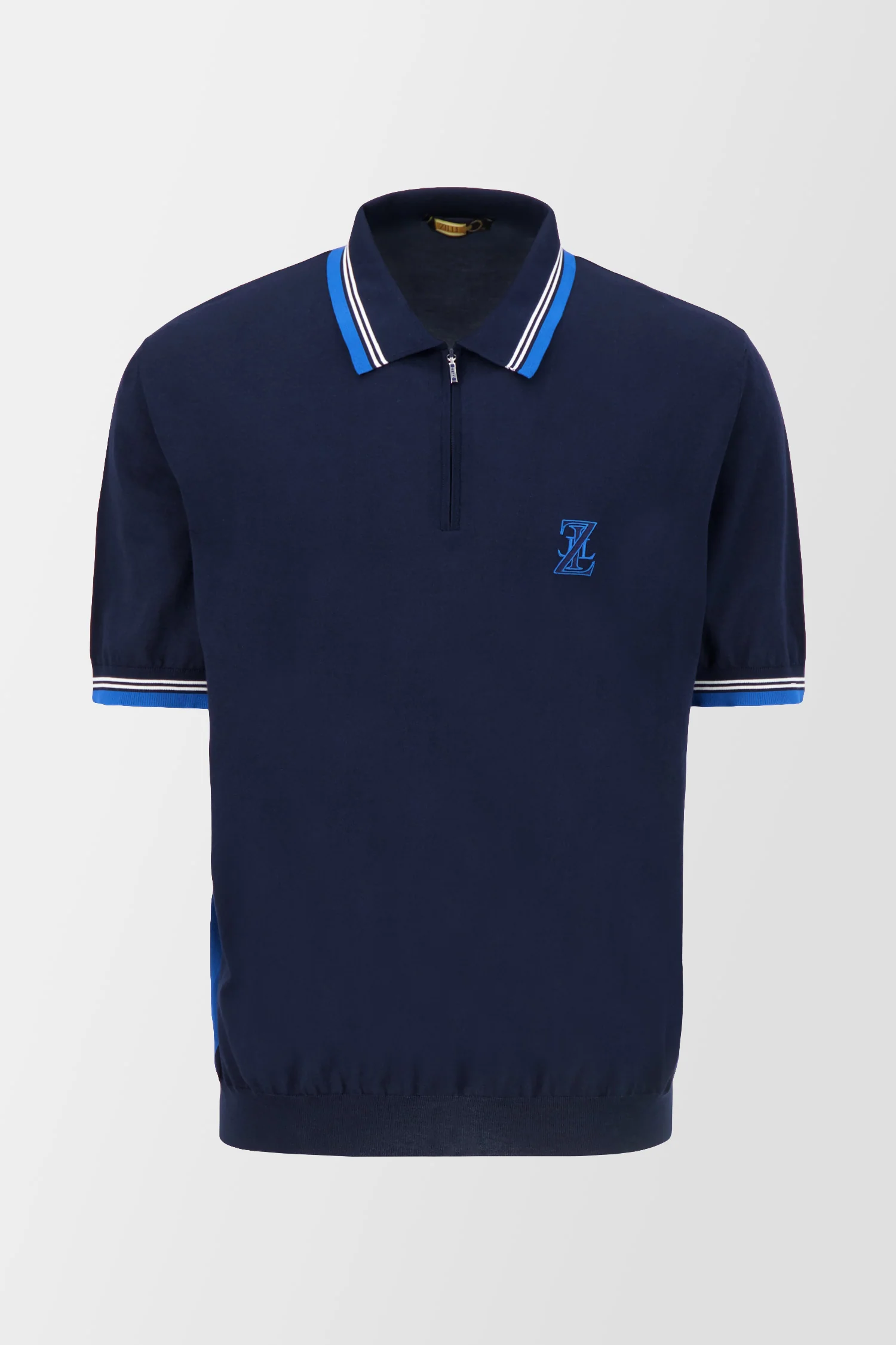 Zilli Marine Zip Polo