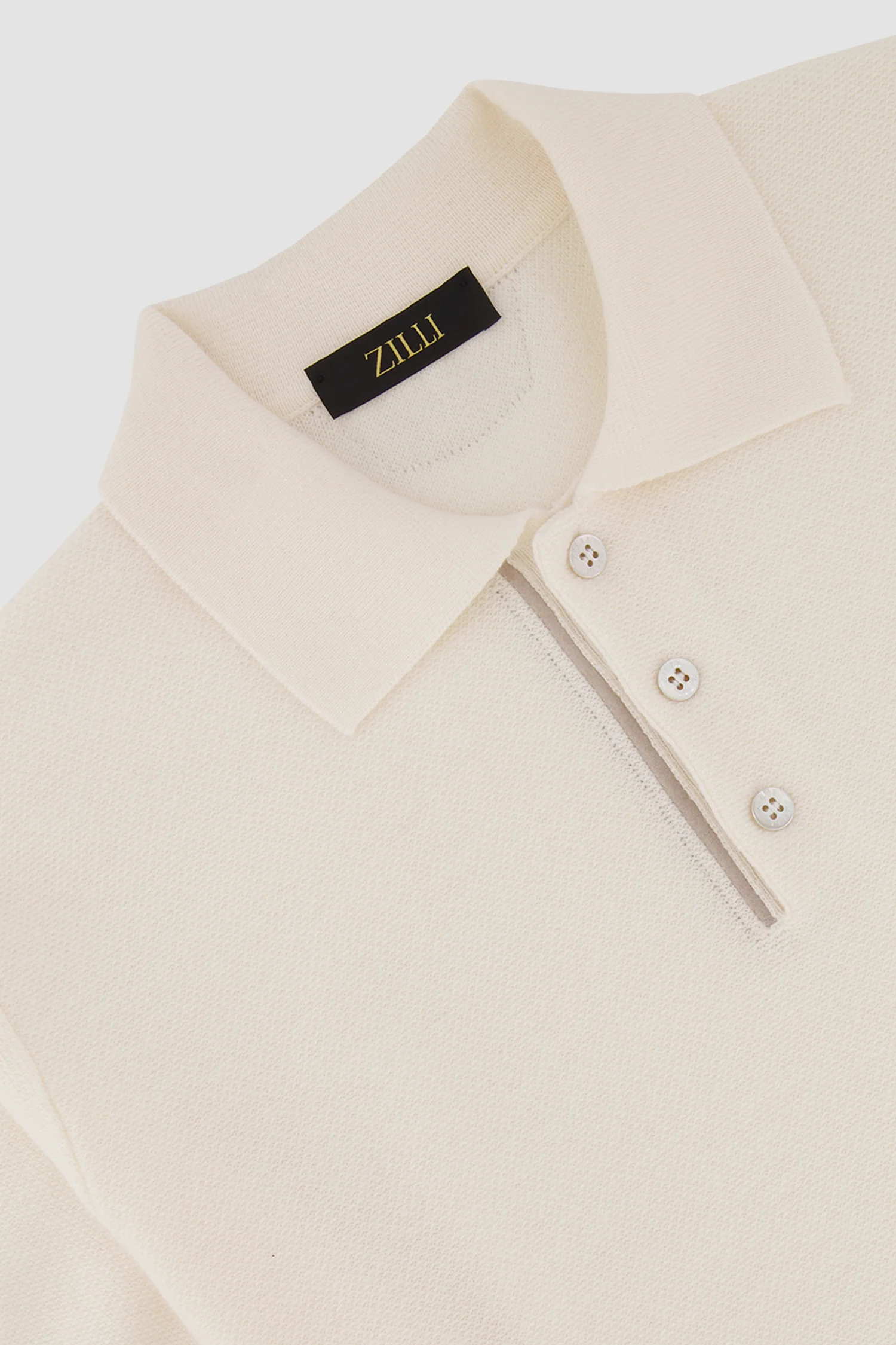 Zilli White Buttoned Sweater - Image 4