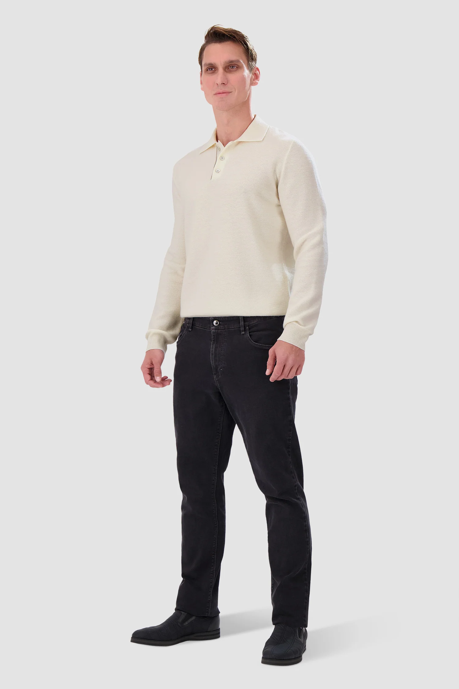 Zilli White Buttoned Sweater - Image 7